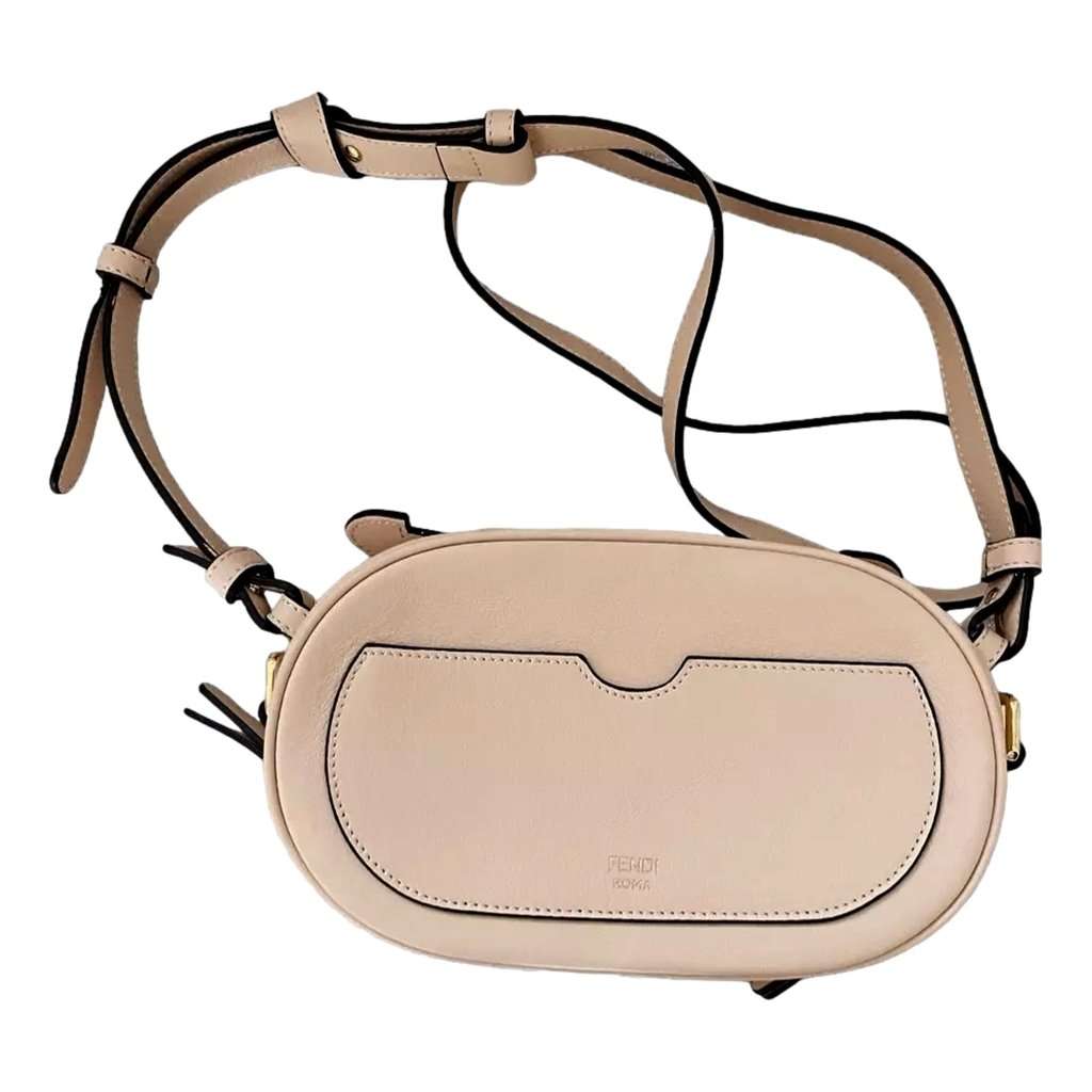 Fendi Fendi O’Lock Mini Shoulder Crossbody Bag Light Rose Pink Calfskin Pink Leather Never worn - Box View