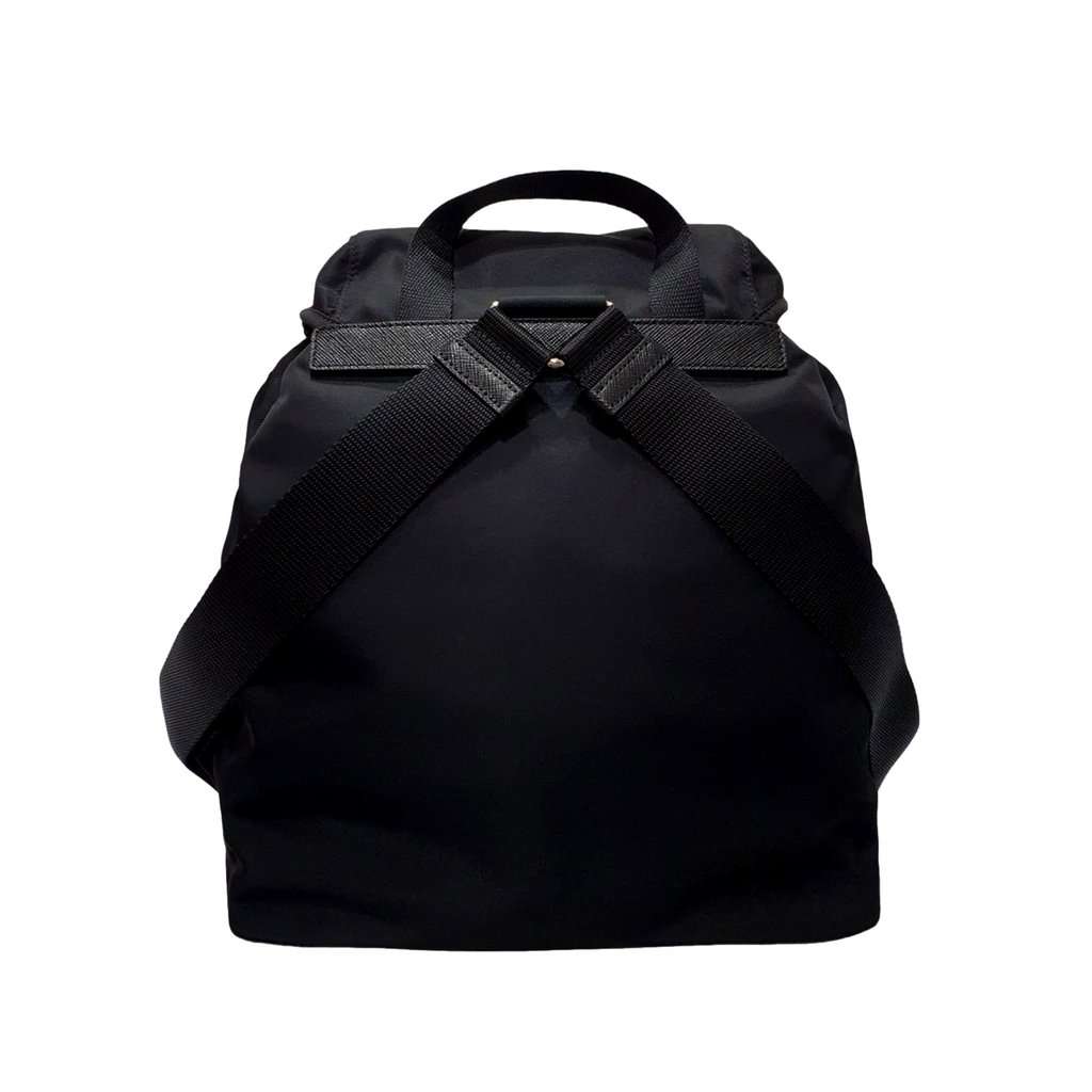 Prada Prada Re-Nylon Black Drawstring Small Rucksack Backpack Black Never worn - Inside View