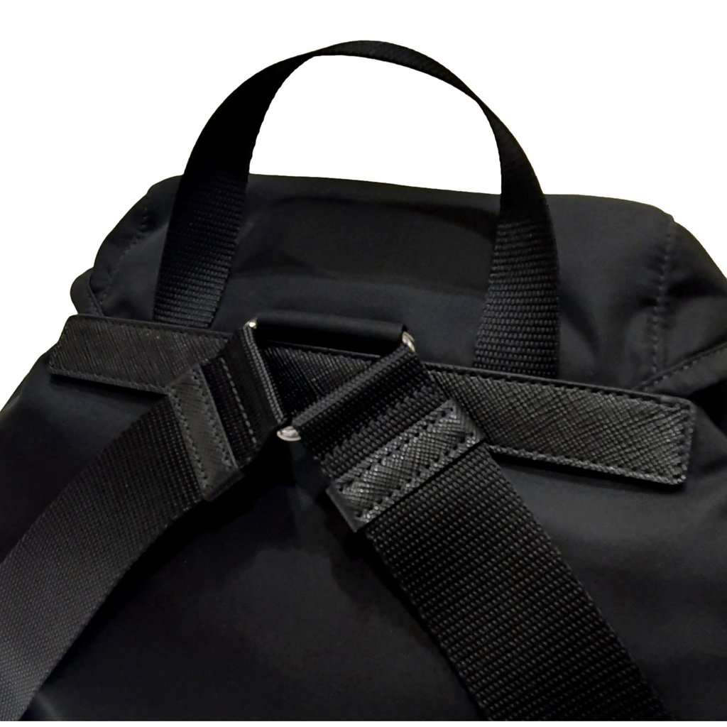Prada Prada Re-Nylon Black Drawstring Small Rucksack Backpack Black Never worn - Box View