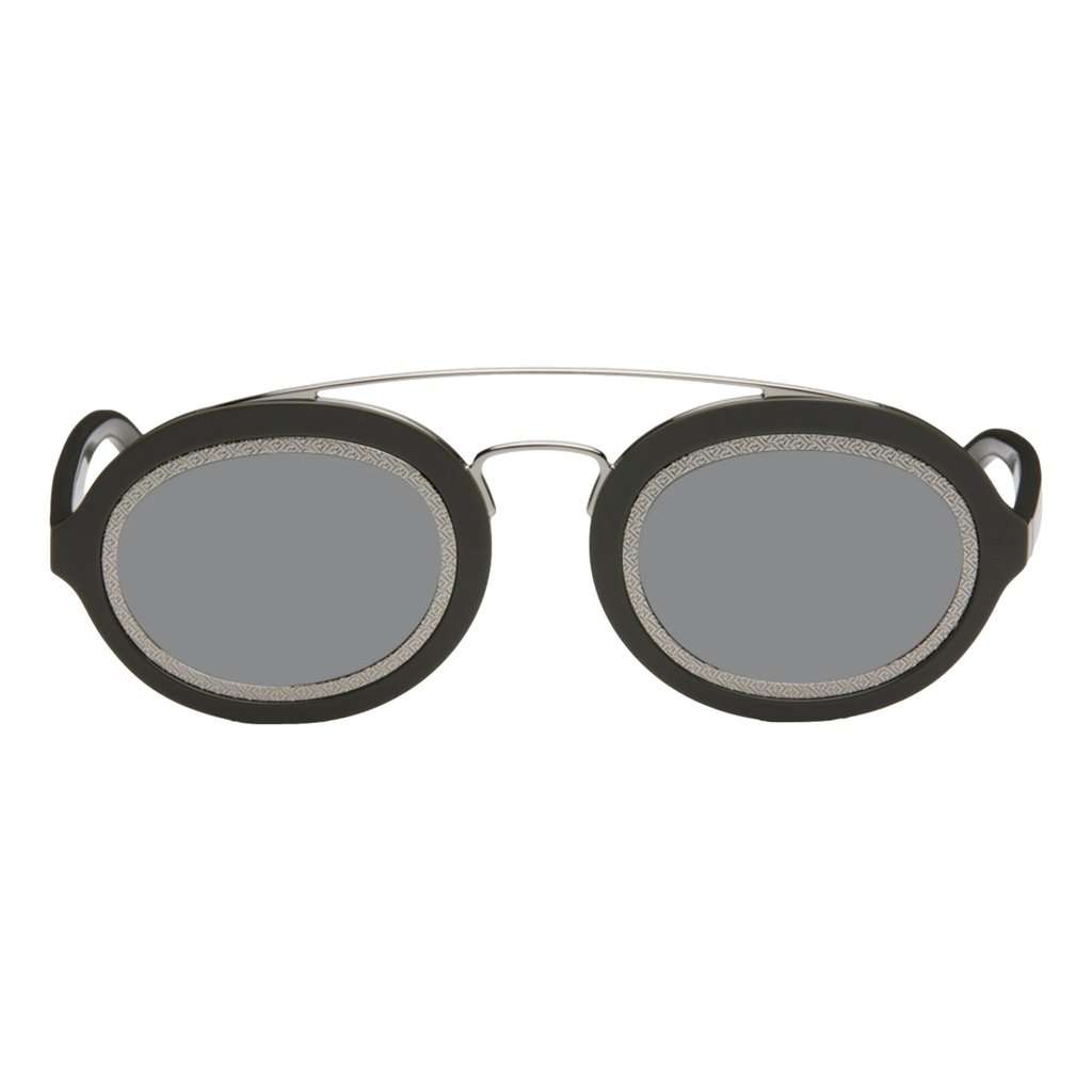 Fendi Fendi FF Men's Sunglasses Grey and Palladio Silver MultiColor Never worn - Front View