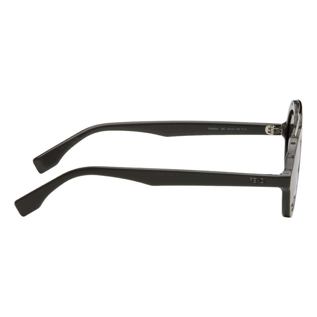 Fendi Fendi FF Men's Sunglasses Grey and Palladio Silver MultiColor Never worn - Back View