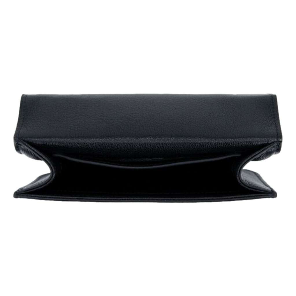 Miu Miu Miu Miu Madras Black Leather Crossbody Bag Black Leather Never worn - Inside View