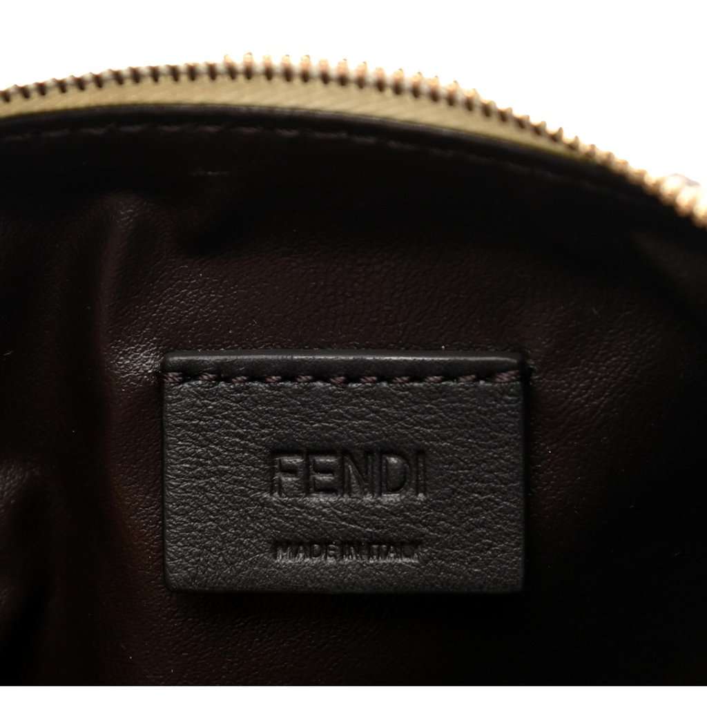 Fendi Fendi x Skims Nylon Tulipano Small Beauty Pouch Red Never worn - Model View