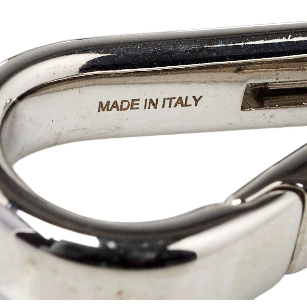 Fendi Fendi Strap You Silver Tone Metal Chain Mini Shoulder Strap Detachable Silver Never worn - Back View