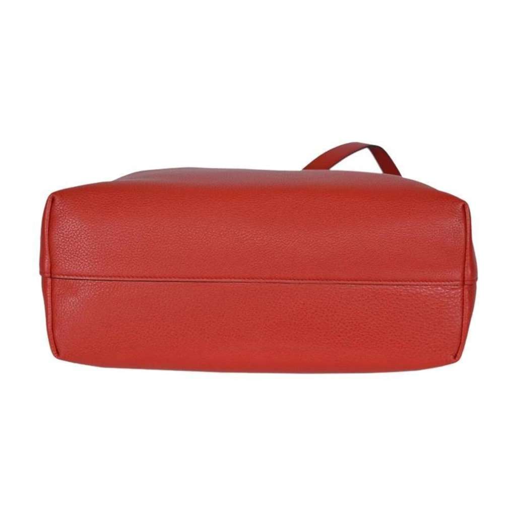 Prada Prada Vitello Phenix Red Leather Shopping Tote Red Leather Never worn - Box View