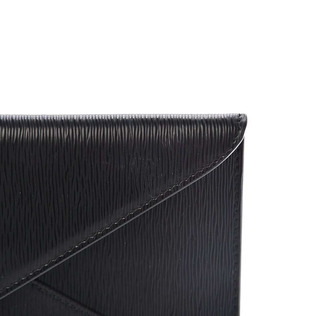 Prada Prada Black Vitello Move Leather Long Envelope Wallet Black Leather Never worn - Inside View