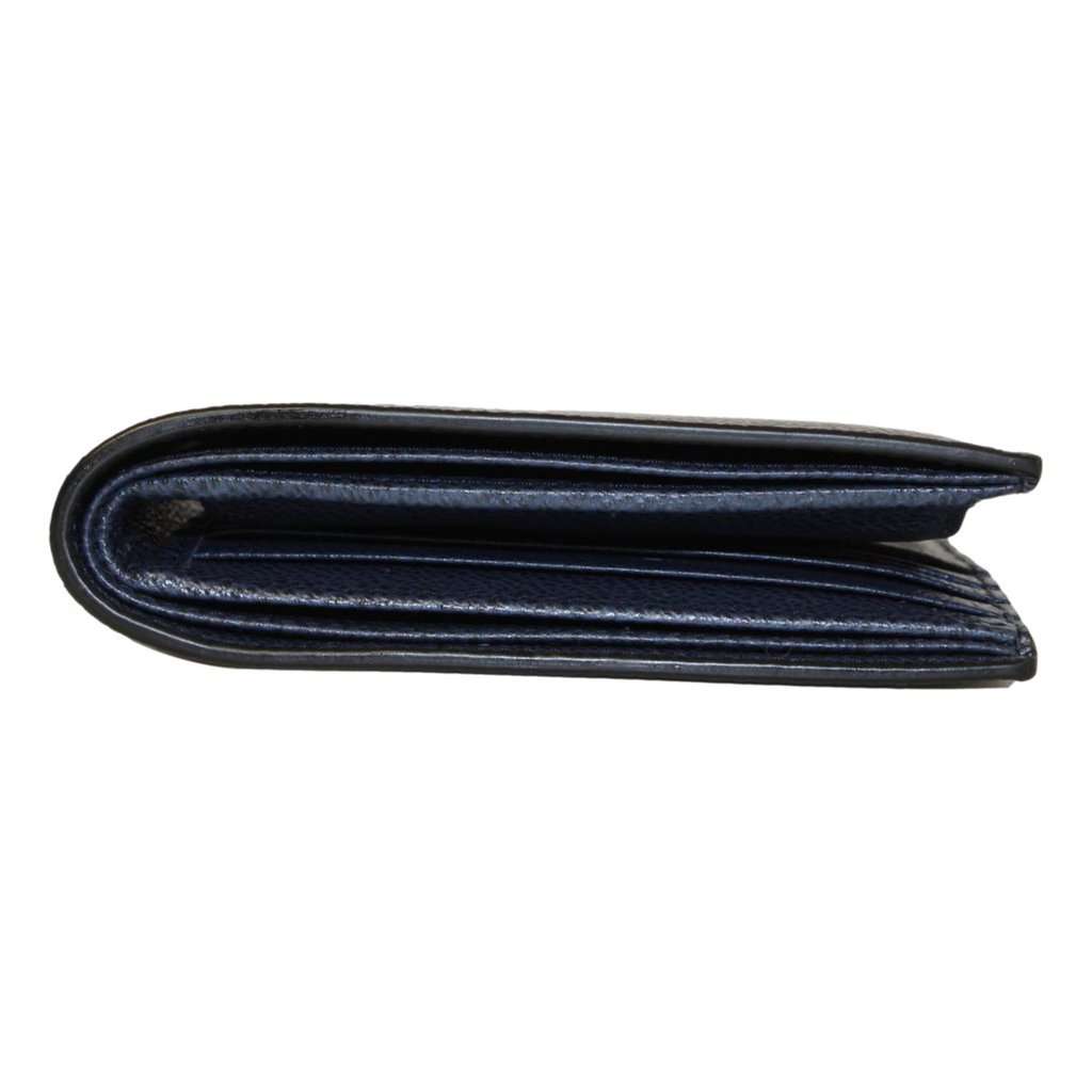 Prada Prada Black Vitello Micro Grain Leather Bifold Wallet Black Leather Never worn - Box View