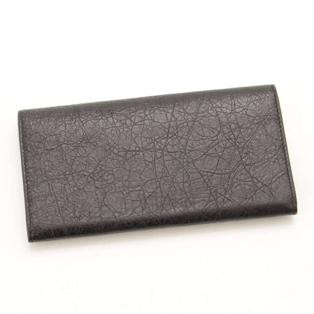 Balenciaga Balenciaga Antracite Grey Arena Leather Long Wallet Grey Leather Never worn - Back View