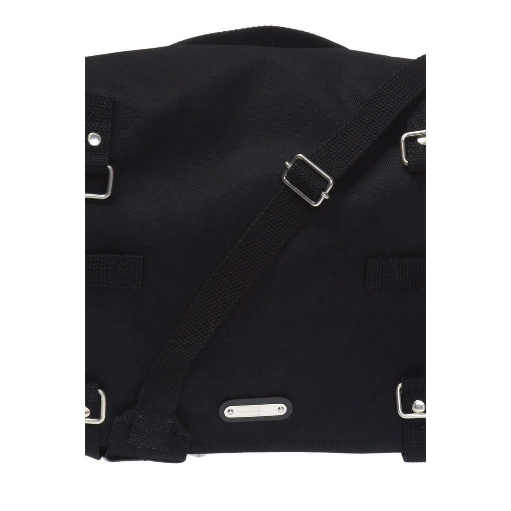 Saint Laurent Saint Laurent Sac Army Black Canvas Messenger Bag Black Canvas Never worn - Inside View