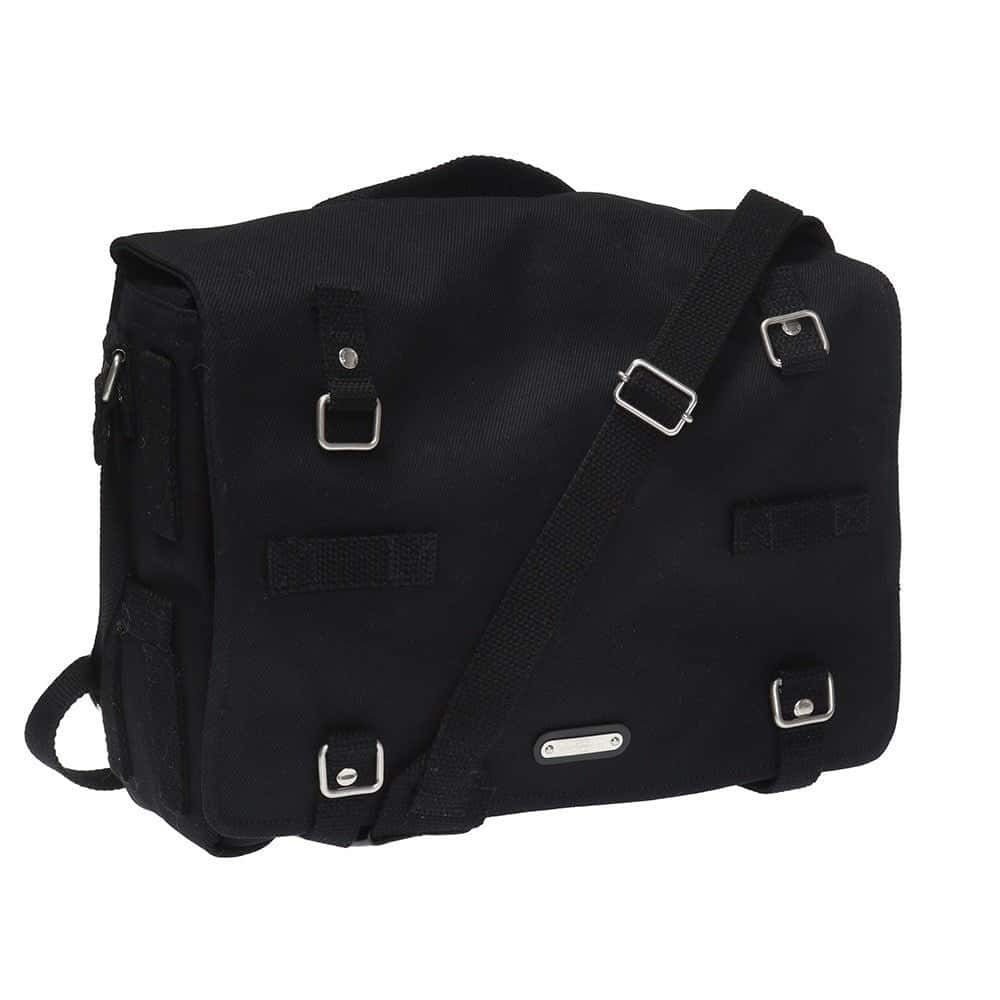 Saint Laurent Saint Laurent Sac Army Black Canvas Messenger Bag Black Canvas Never worn - Box View