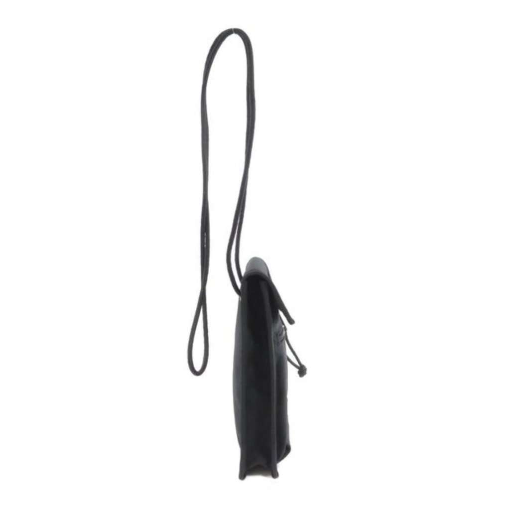Balenciaga Balenciaga Explorer Pouch Crew Embroidery Black Leather Never worn - Back View