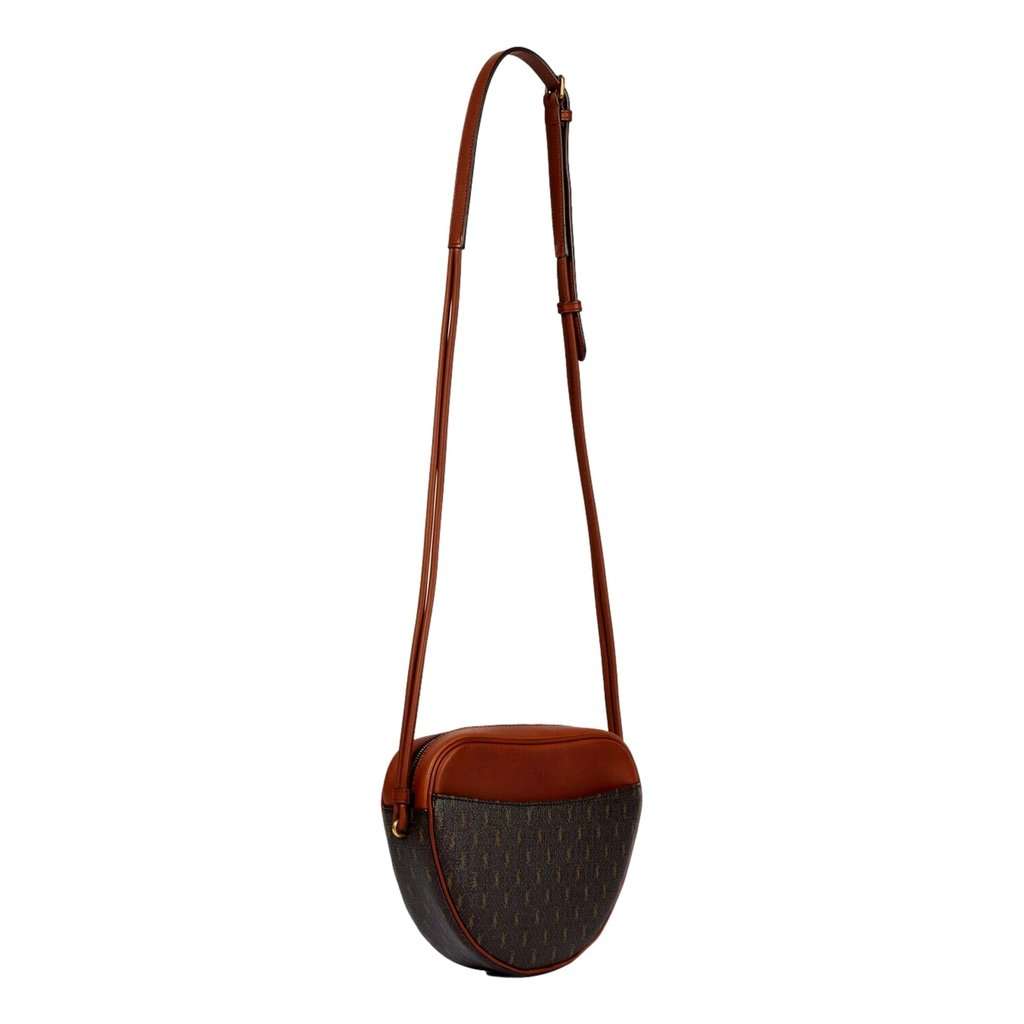Saint Laurent Saint Laurent Coeur Monogram Brown Canvas Leather Small Crossbody Bag Brown Leather Never worn - Inside View