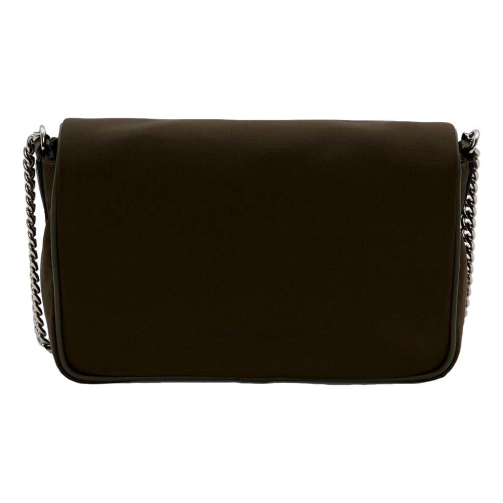 Alexander McQueen Alexander McQueen Army Green Nylon Graffiti Skull Shoulder Bag Green Never worn - Box View