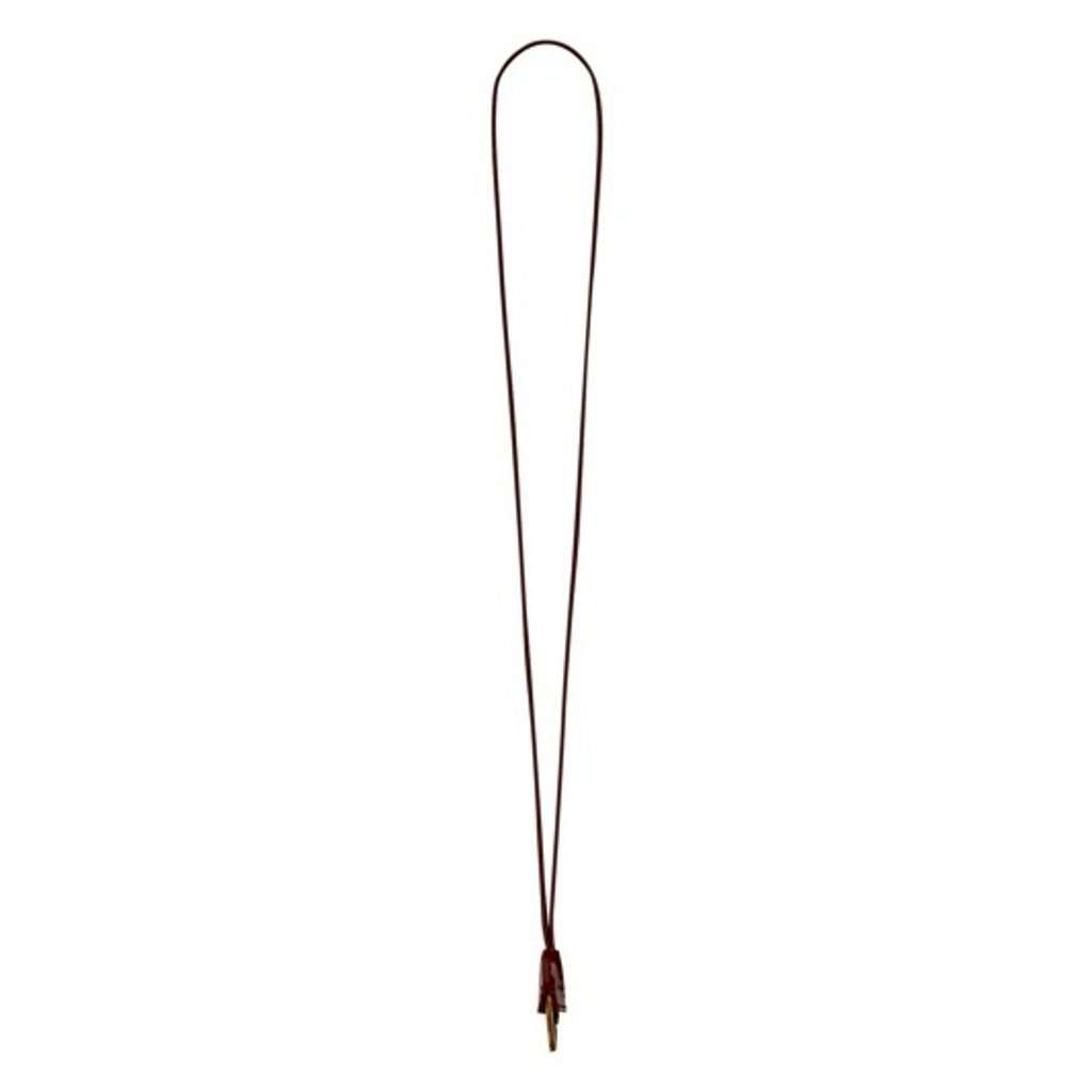 Saint Laurent Saint Laurent Opyum Red Patent Leather Heart Keyring Necklace Red Leather Never worn - Inside View