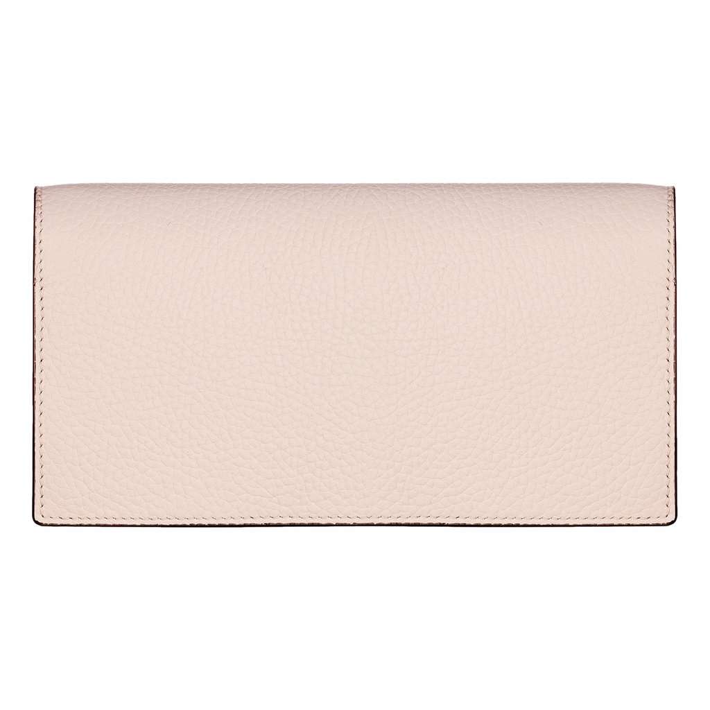 Gucci Gucci Interlocking GG Python Leather Bow Wallet on Chain Light Pink Gold Hardware Pink Leather Never worn - Inside View