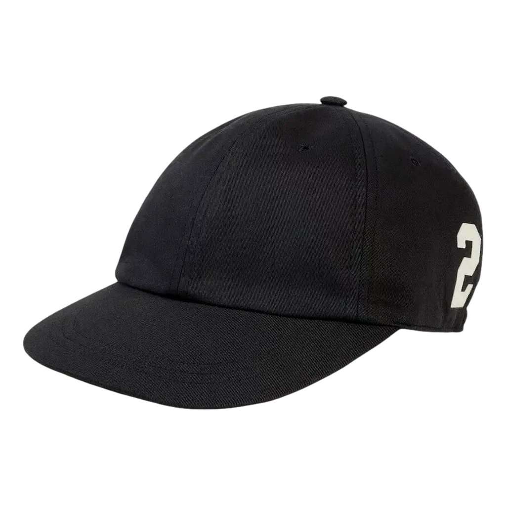 Gucci Gucci 25 Logo Cotton Baseball Cap in Black Medium Black Cotton Never worn - Front View