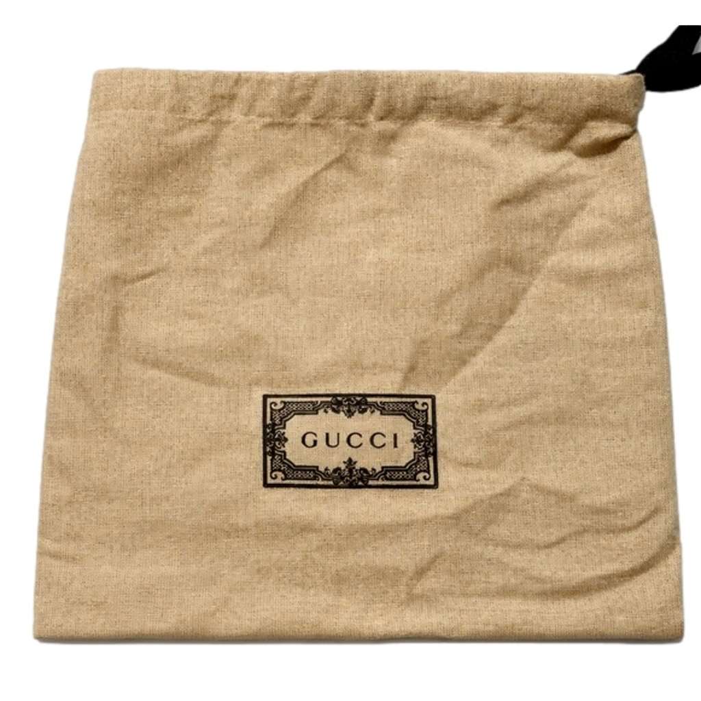 Gucci Gucci Horsebit Black Fur Slim Shoulder Bag Black Leather Never worn - Box View