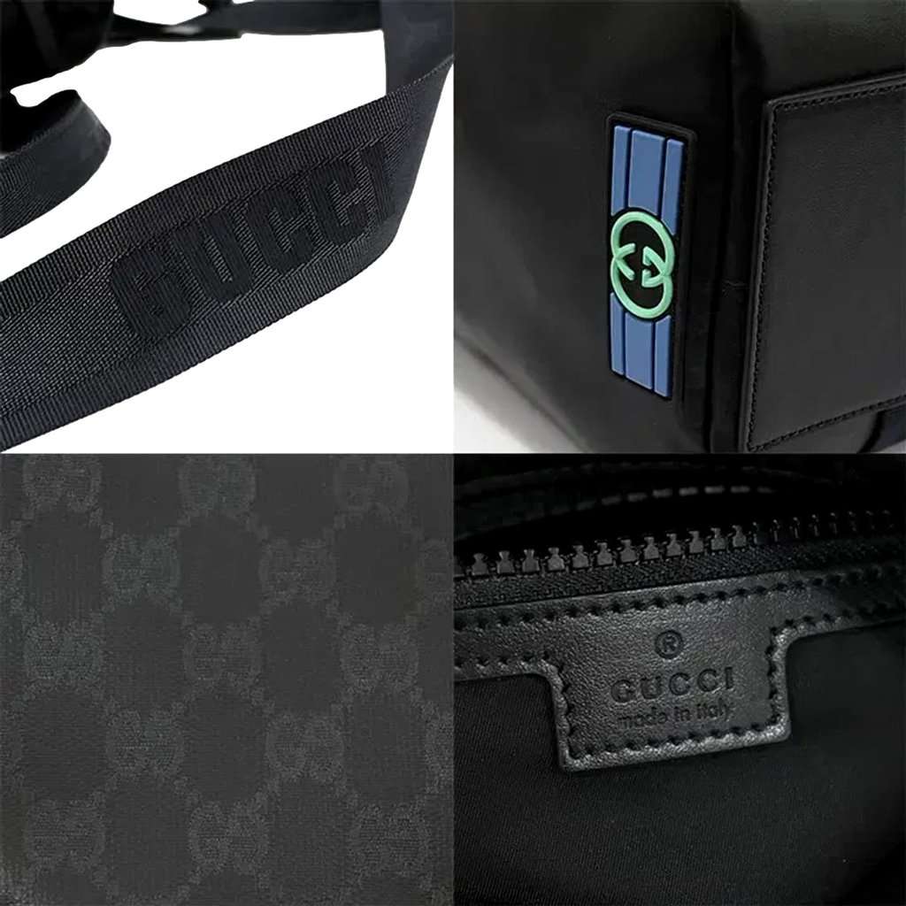 Gucci Gucci GG Crystal Black Canvas Travel Tote Bag Black Canvas Never worn - Box View