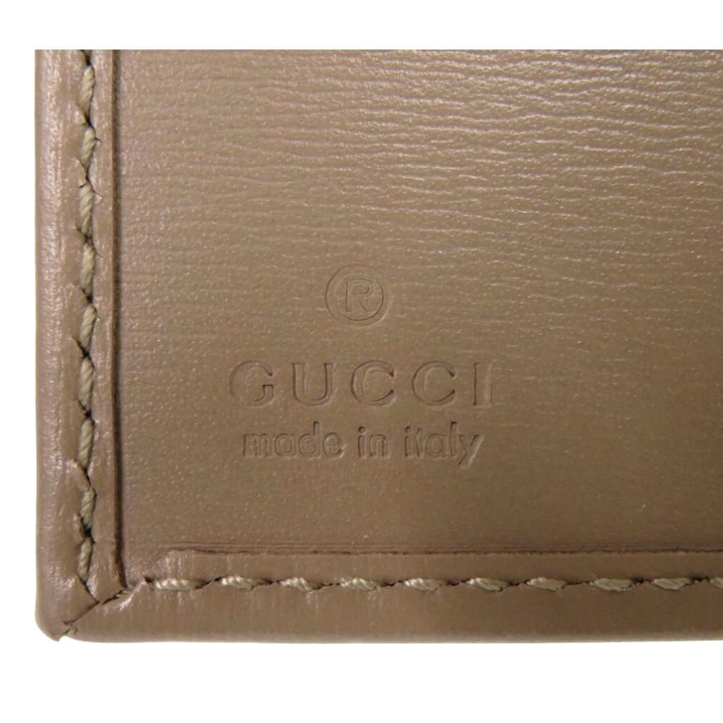 Gucci Gucci GG Shadow Brown Medium Bifold Wallet Brown Leather Never worn - Box View