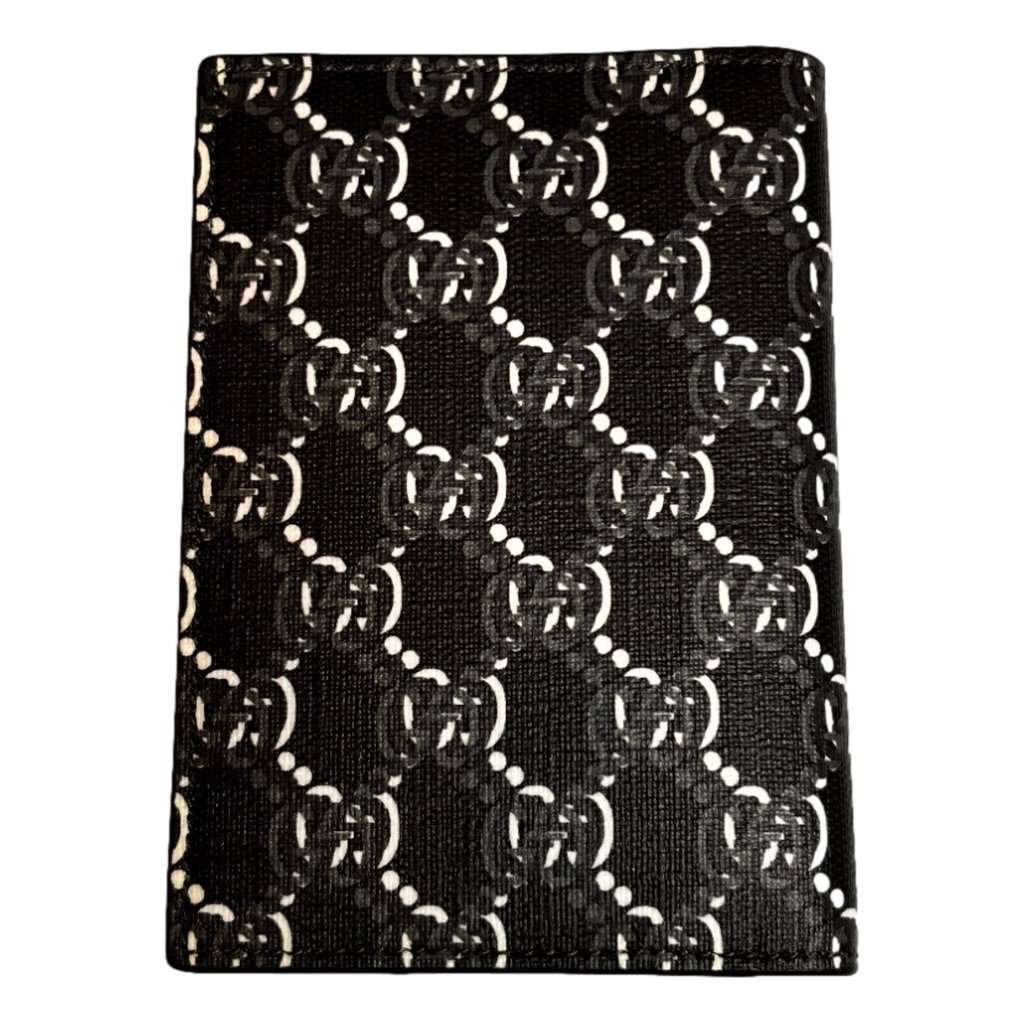 Gucci Gucci GG Shadow Large Bifold Wallet Black Embossed Leather Black Leather Never worn - Back View