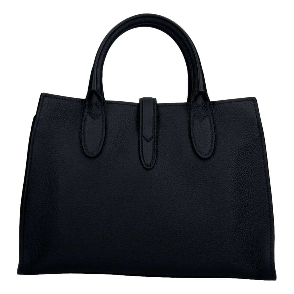 Gucci Gucci Jackie Medium Black Calfskin Leather Tote Bag Black Leather Never worn - Model View