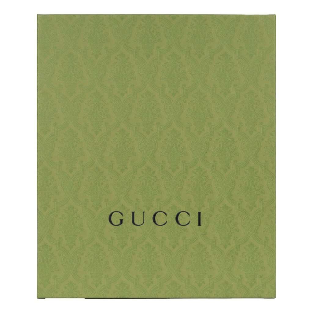 Gucci Gucci Bamboo Gold Metal Keychain Charm in Red Red Never worn - Model View