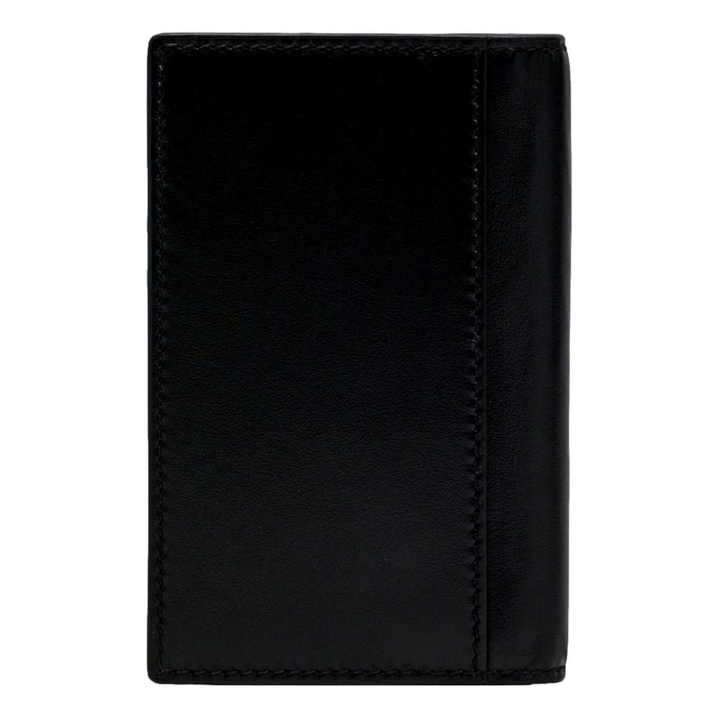Gucci Gucci Horsebit Smooth Calfskin Leather Long Card Case Wallet in Black Black Leather Never worn - Back View