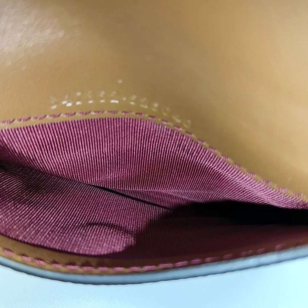 Gucci Gucci Dachshund GG Supreme Canvas Leather Brown Double Wallet Lanyard Brown Leather Never worn - Box View