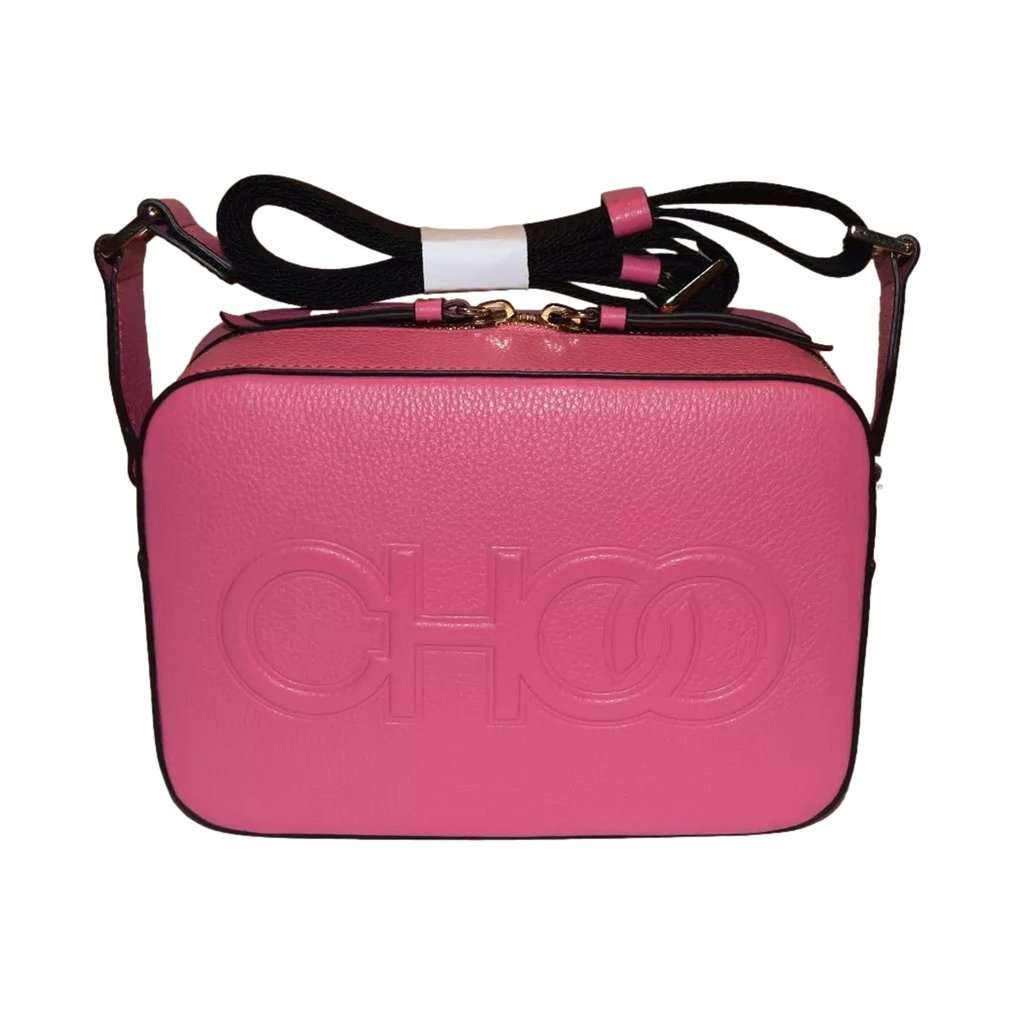 Jimmy Choo Jimmy Choo Peony Pink Leather Camera Crossbody Bag Pink Leather Never worn - Back View