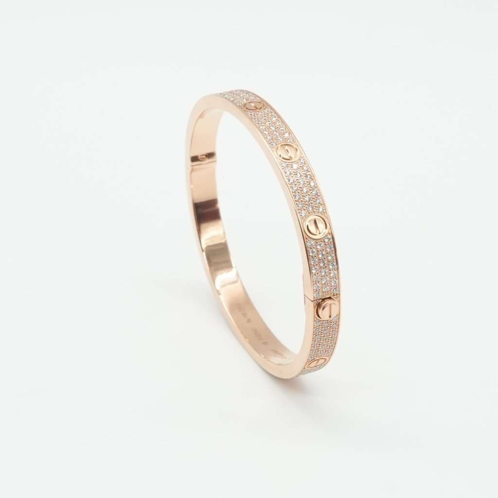 Cartier Love bracelet Gold Rose Gold Very good - Back View