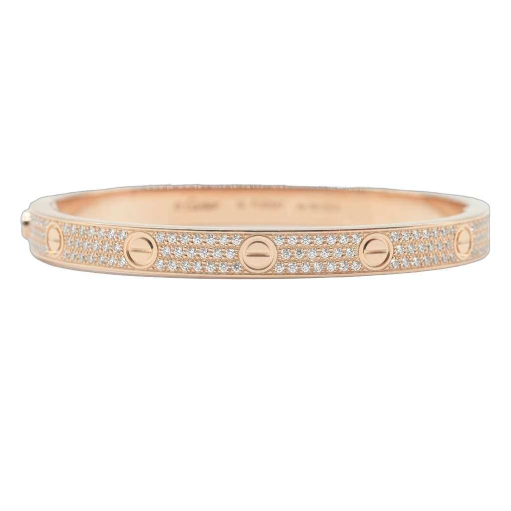 Cartier Love bracelet Gold Rose Gold Very good - Front View