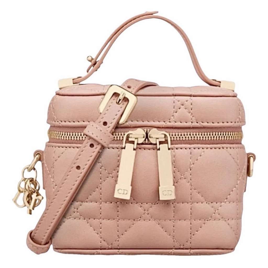 Dior Dior Vanity Lady Pink Leather Never worn, with tag - Front View