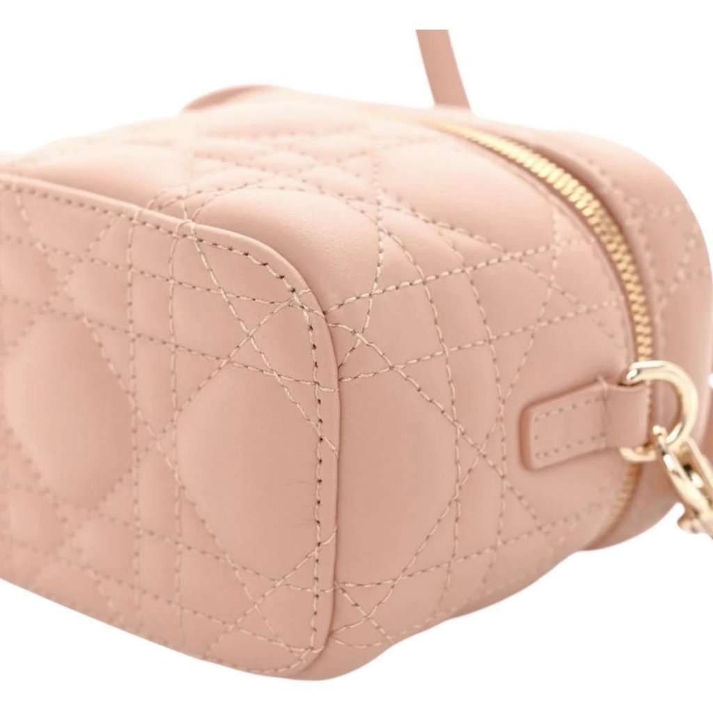 Dior Dior Vanity Lady Pink Leather Never worn, with tag - Inside View
