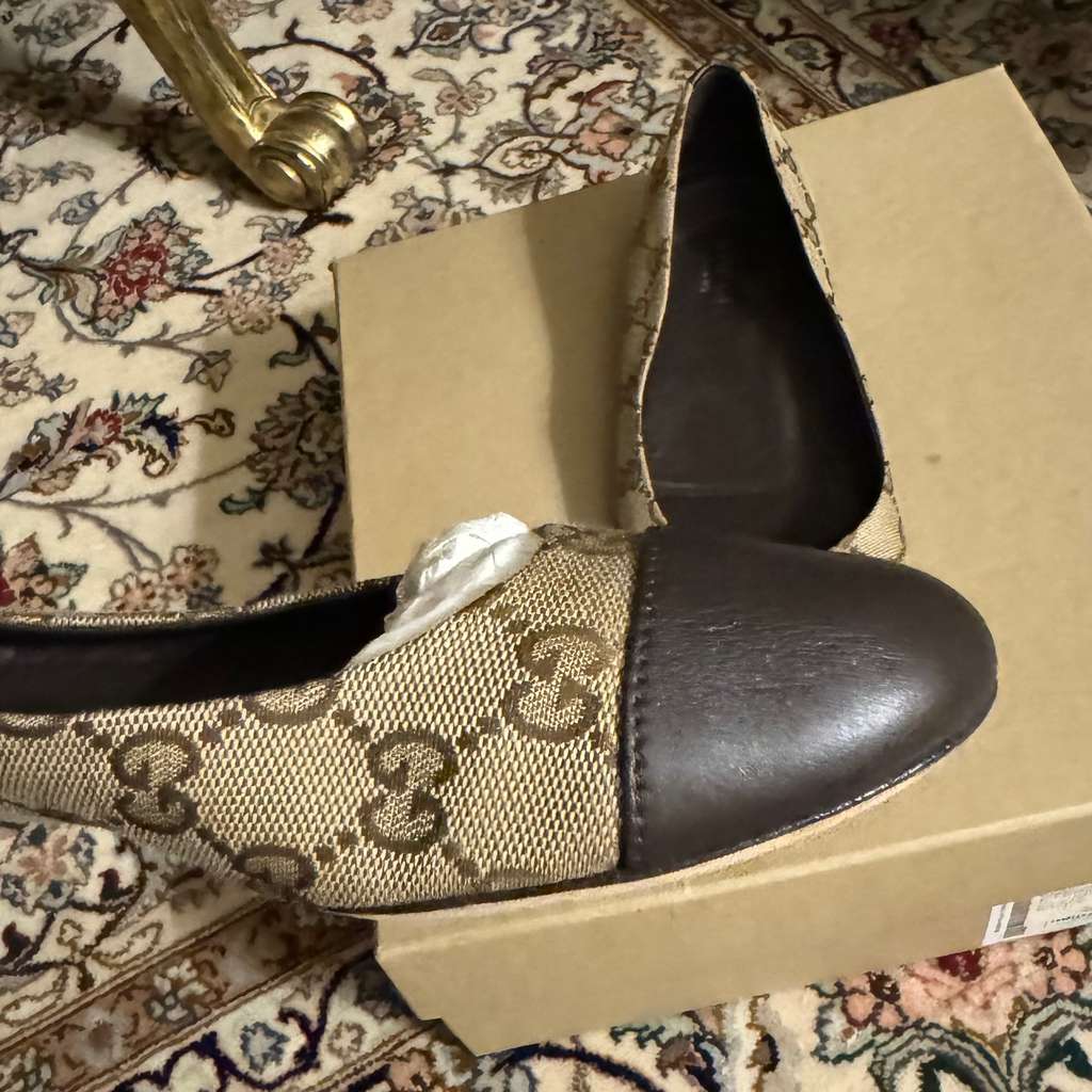 Gucci Ballerina Brown Very good condition - Back View