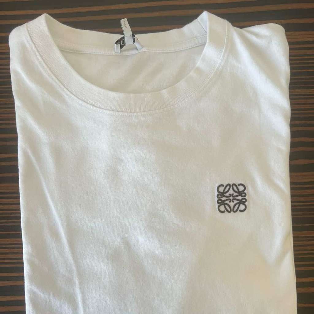 Loewe T-Shirt White Cotton Very good - Inside View