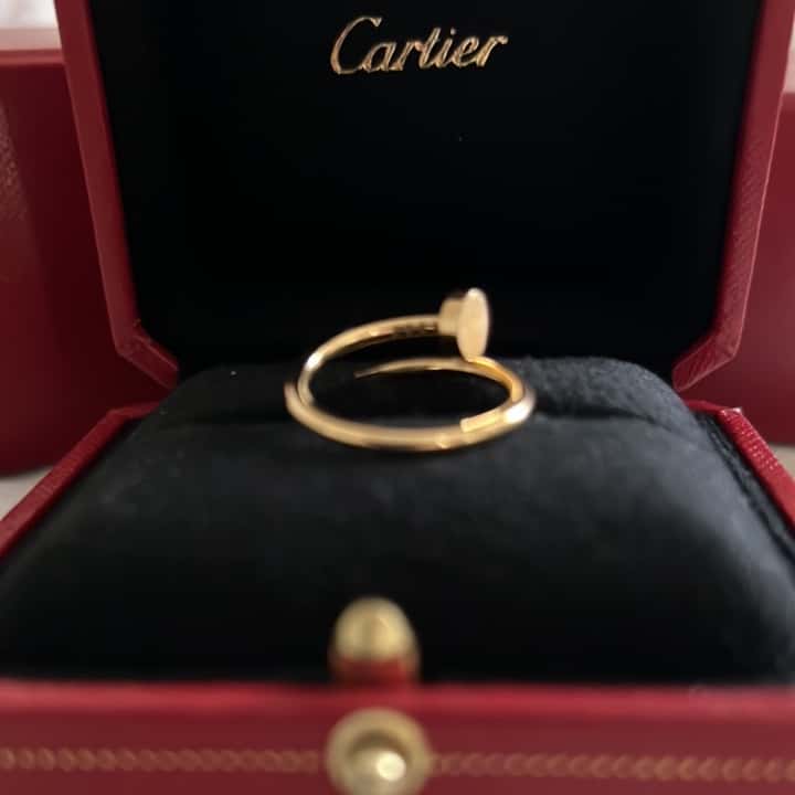 Cartier Juste un Clou Gold Gold Very good - Back View