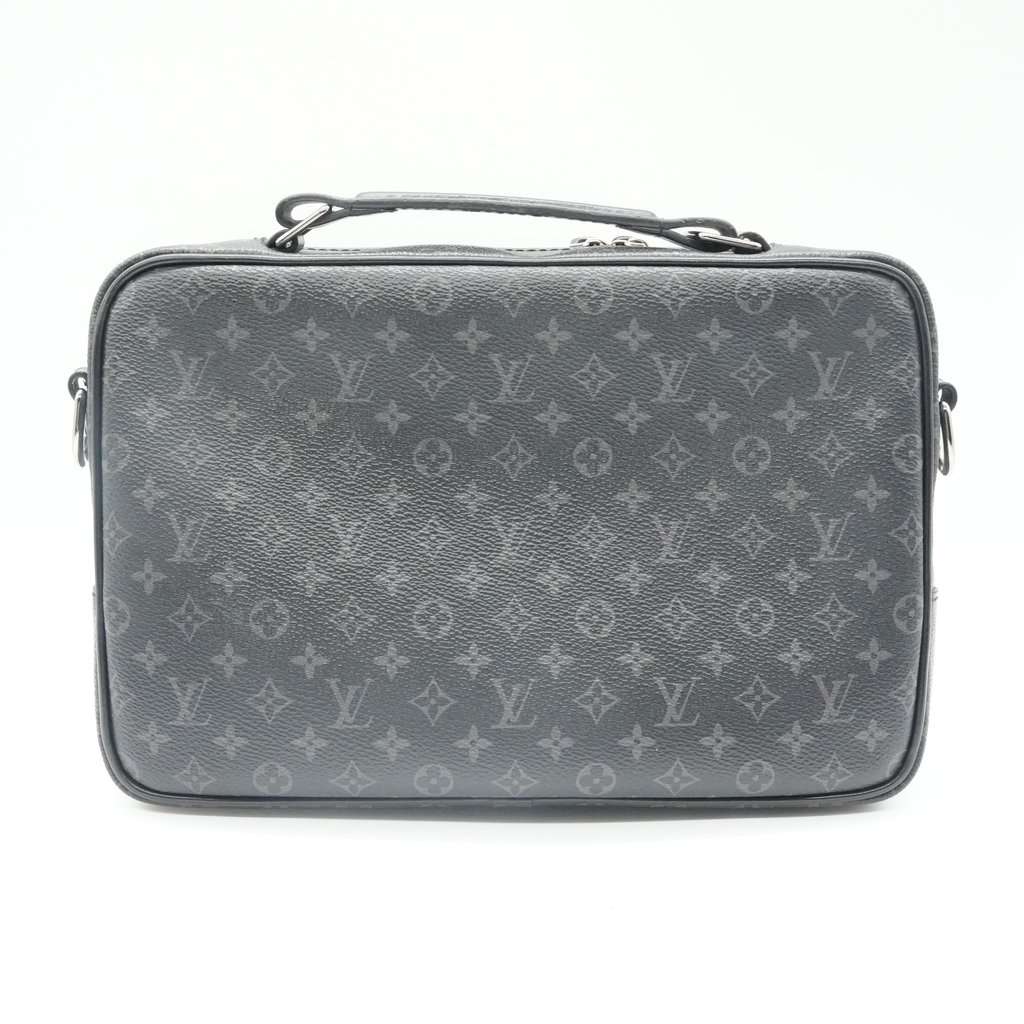 Louis Vuitton Multi-Pocket Messenger Bag Multicolor MultiColor Leather Fair - Back View