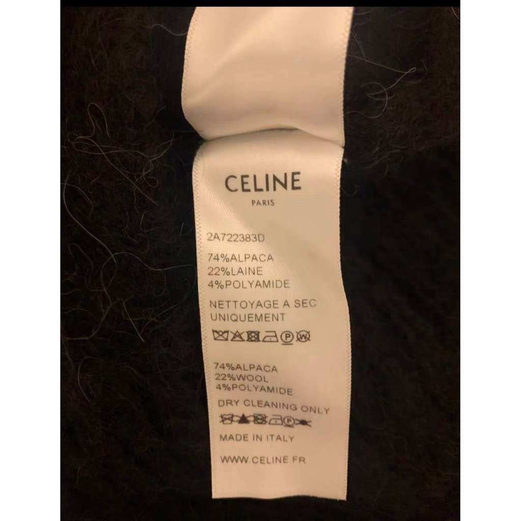 Celine Wool Knitwear MultiColor Wool Never worn, with tag - Model View