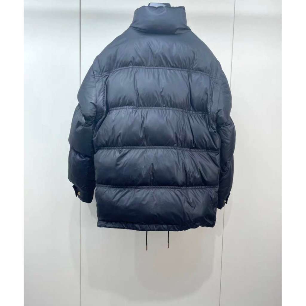 Celine Black Polyamide Coat Black Never worn, with tag - Back View