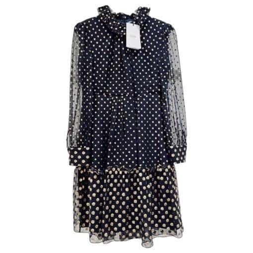 Celine Silk Dress MultiColor Silk Never worn, with tag - Front View