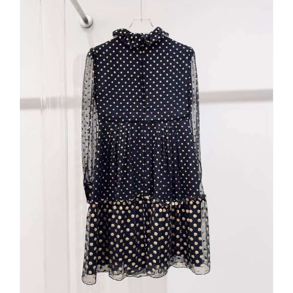 Celine Silk Dress MultiColor Silk Never worn, with tag - Back View