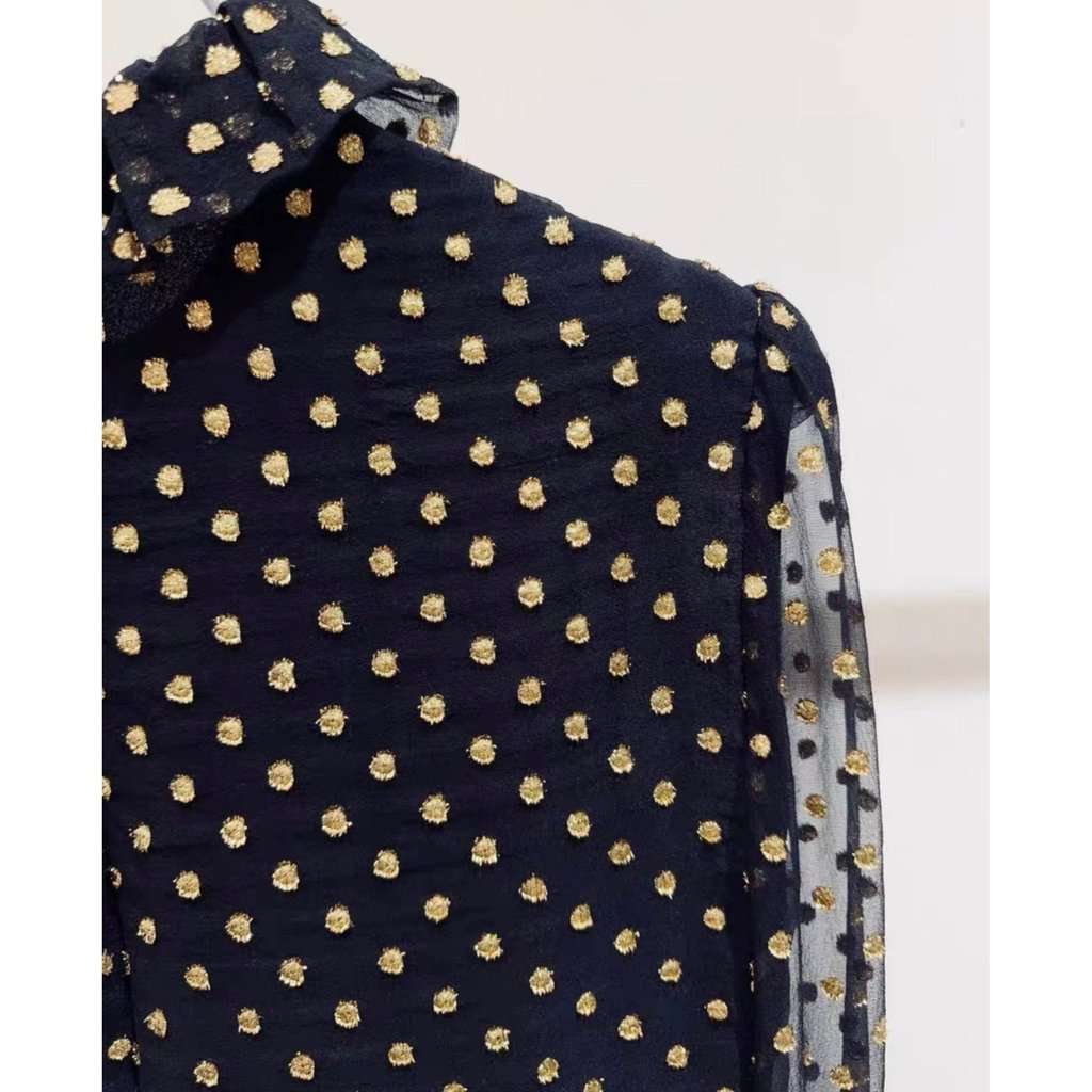 Celine Silk Dress MultiColor Silk Never worn, with tag - Inside View
