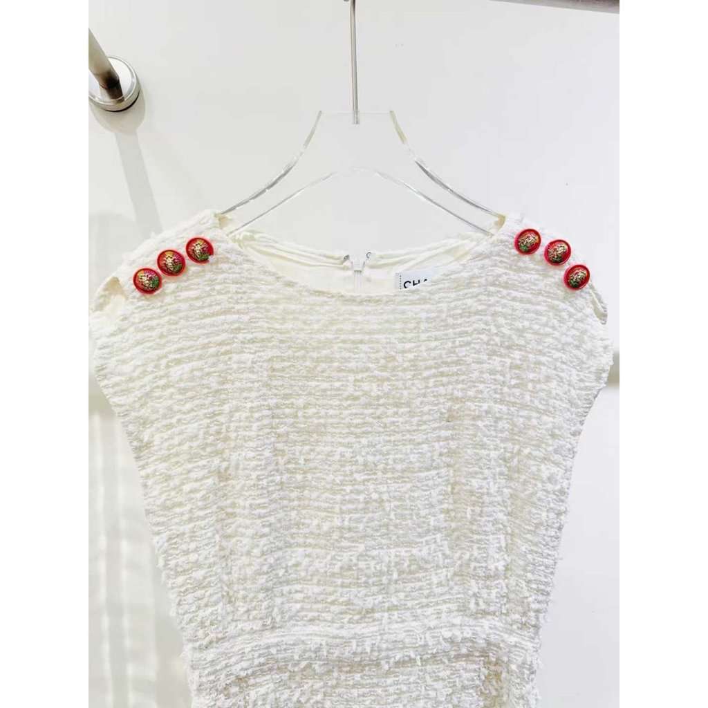 Chanel Viscose Dress MultiColor Viscose Very good - Back View