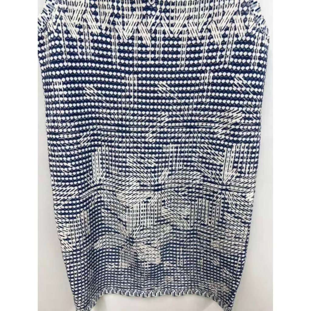 Chanel Navy Synthetic Dress Navy Good - Model View