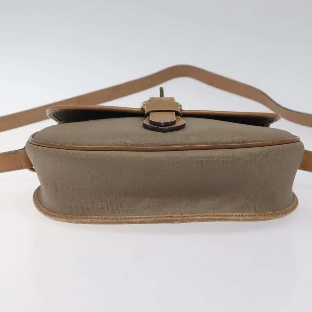 Christian Dior Shoulder Bag Beige Canvas Good condition - Inside View