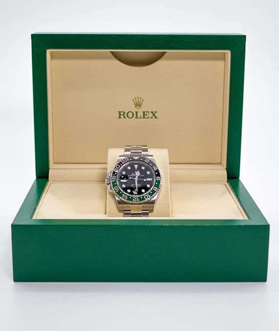 Rolex GMT Master II Sprite ref no 126720 VTNR stainless steel oyster bracelet Men’s wristwatch 40mm Silver Stainless steel Never worn - Back View