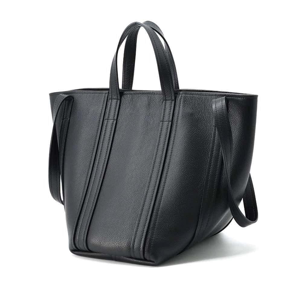 Balenciaga Black Leather Everyday Small Tote Bag Black Leather Very good - Back View