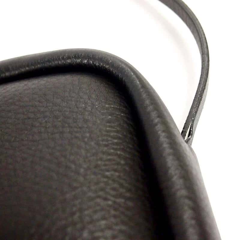 Balenciaga Size S Black Calfskin Leather logo Everyday Camera Bag Black Leather Very good - Box View