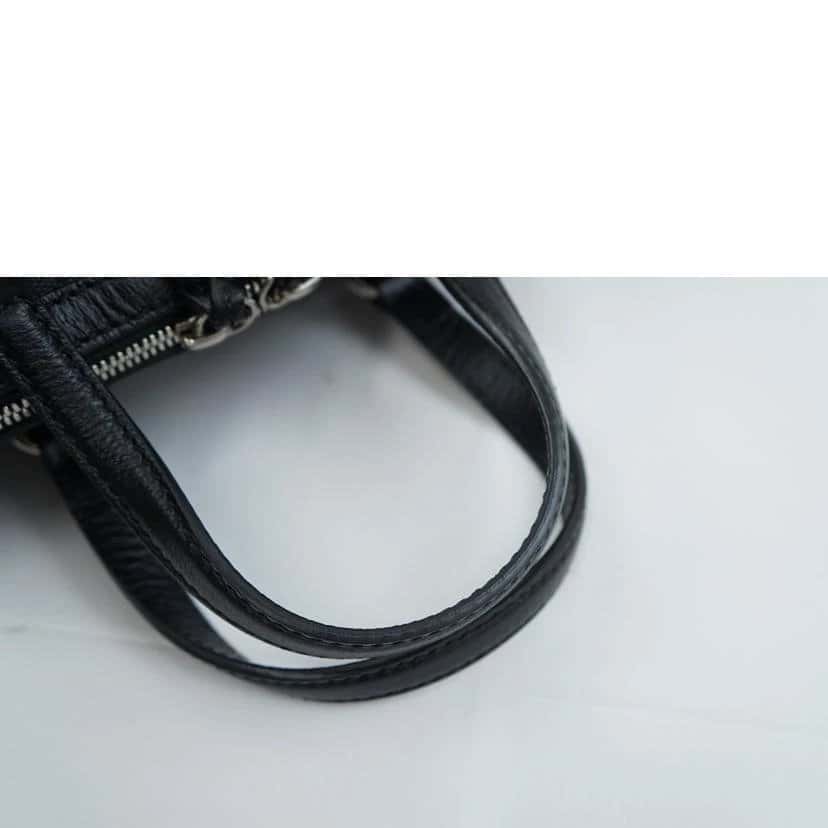 Balenciaga Gucci Black Canvas and Leather The Hacker Project Boston Bag Black Canvas Very good - Inside View