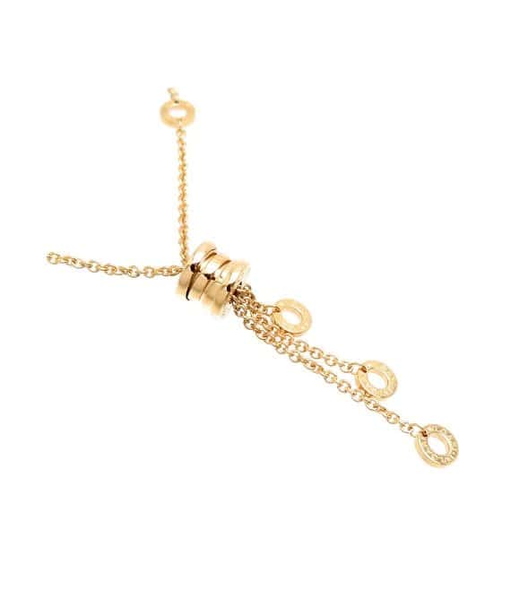Bvlgari zero 1 Element Necklace In Yellow Gold Yellow Gold Good - Back View